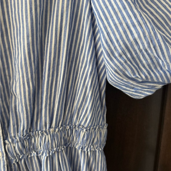Lilly Pulitzer Tassie Elbow Striped Button Down Midi Dress Sz 6 - Picture 6 of 9